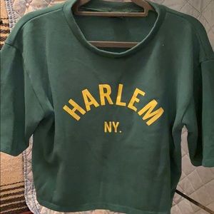 Graphic crop top